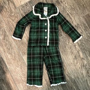 Christmas Plaid Pajamas 24 Months